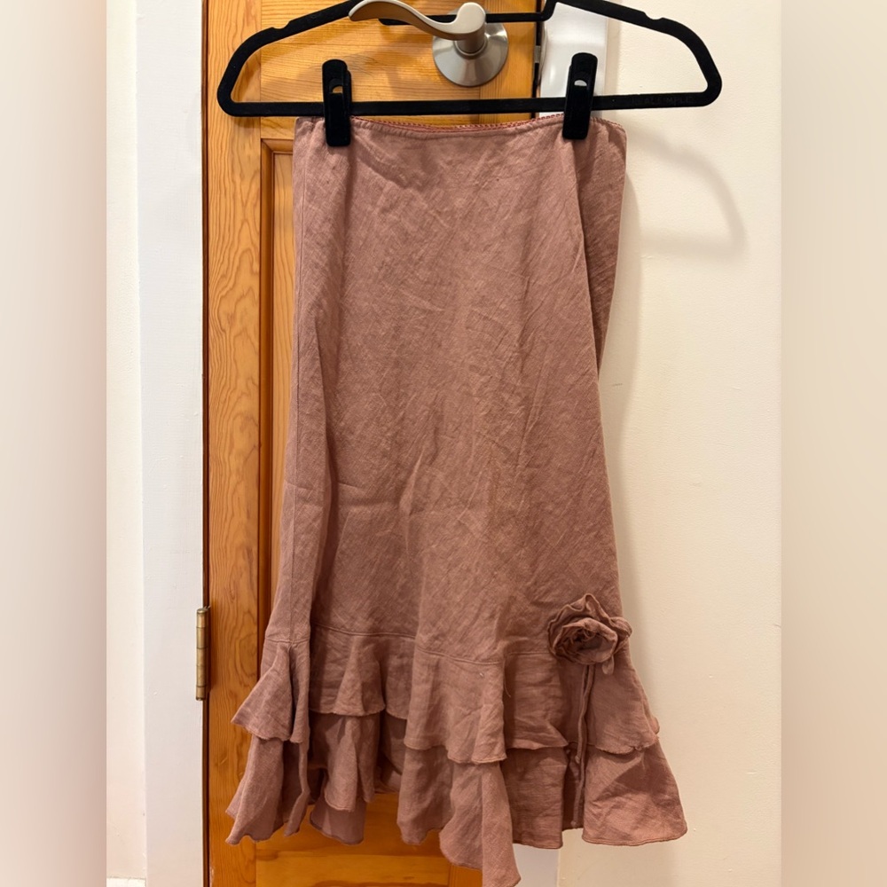 Vintage rose skirt